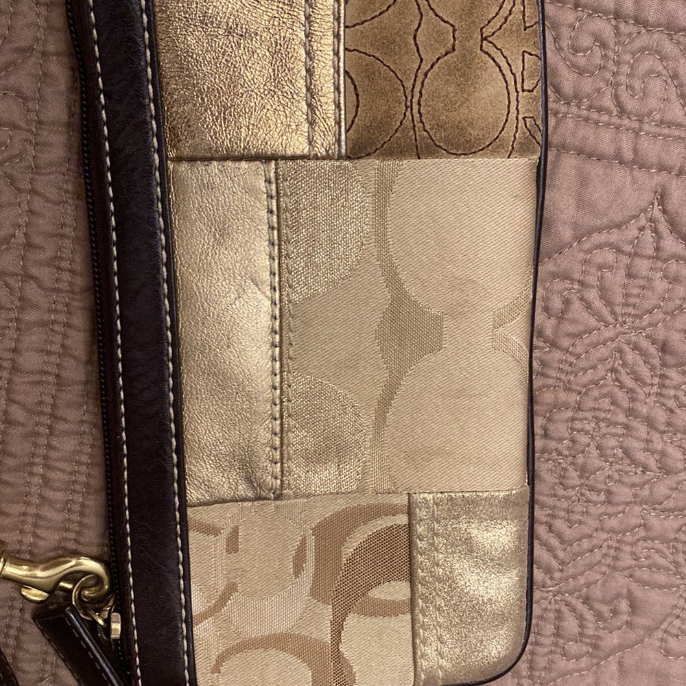 Coach Wristlet Patchwork - image 3